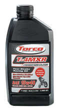 Load image into Gallery viewer, Torco Racing Oils T-4MXR Four Stroke Racin g Oil 15w40-12x1-Liter T671544C
