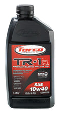 Load image into Gallery viewer, Torco Racing Oils TR-1 Racing Oil 10W40 1 Liter A141040CE