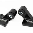Load image into Gallery viewer, Torque Solution 03-06 Mitsubishi EVO VII-IX Billet Rear Differential Mounts - Black