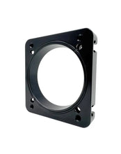 Load image into Gallery viewer, Torque Solution 06-21 Subaru STI EJ Big Bore Manifold Big Bore 76mm Throttle Body Adapter - Black