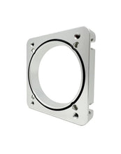 Load image into Gallery viewer, Torque Solution 06-21 Subaru STI EJ Big Bore Manifold Big Bore 76mm Throttle Body Adapter - Silver