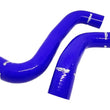 Load image into Gallery viewer, Torque Solution 08-14 Subaru WRX / 08-18 STI / 09-13 Forester XT Silicone Radiator Hose Kit - Blue