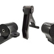 Load image into Gallery viewer, Torque Solution 3pc Rear Aluminum Engine Mount Kit fits 2008-2015 Mitsubishi Lancer - Side View
