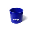 Load image into Gallery viewer, Torque Solution 45 Degree Silicone Elbow: 3 inch Black Universal - Detail View