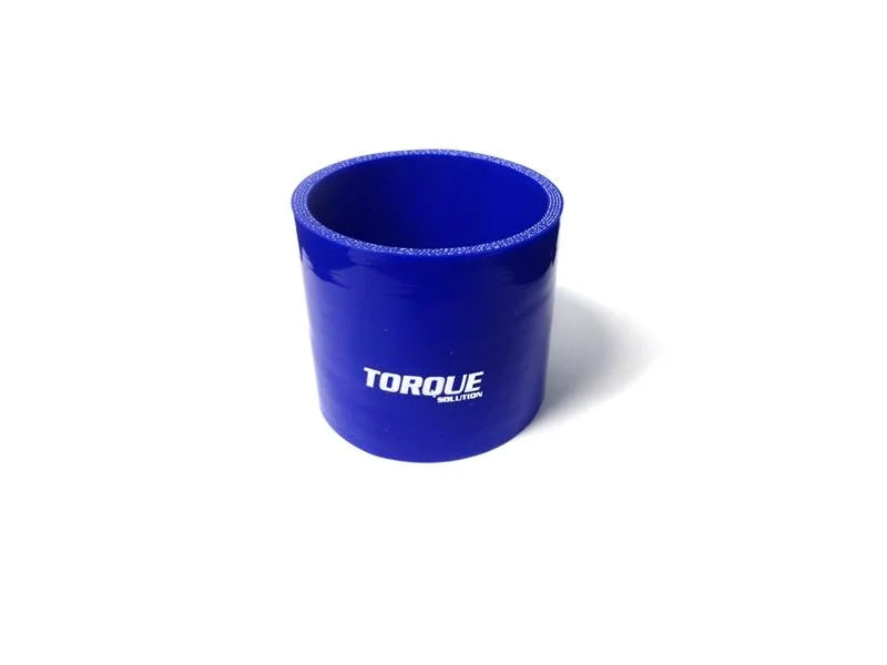 Torque Solution 45 Degree Silicone Elbow: 3 inch Black Universal - Detail View