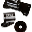 Load image into Gallery viewer, Torque Solution Billet Aluminum 3 piece Engine Mount Kit: Mitsubishi Evolution VII-IX 2001-2006