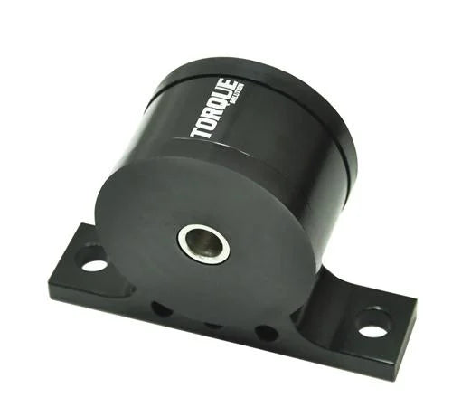 Torque Solution Billet Aluminum Pitch Stop Tranny Mount: Subaru - Silver - Side View