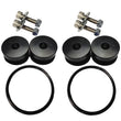 Load image into Gallery viewer, Torque Solution Billet Bumper Quick Release Kit (Black): Universal