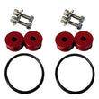Load image into Gallery viewer, Torque Solution Billet Bumper Quick Release Kit (Red): Universal