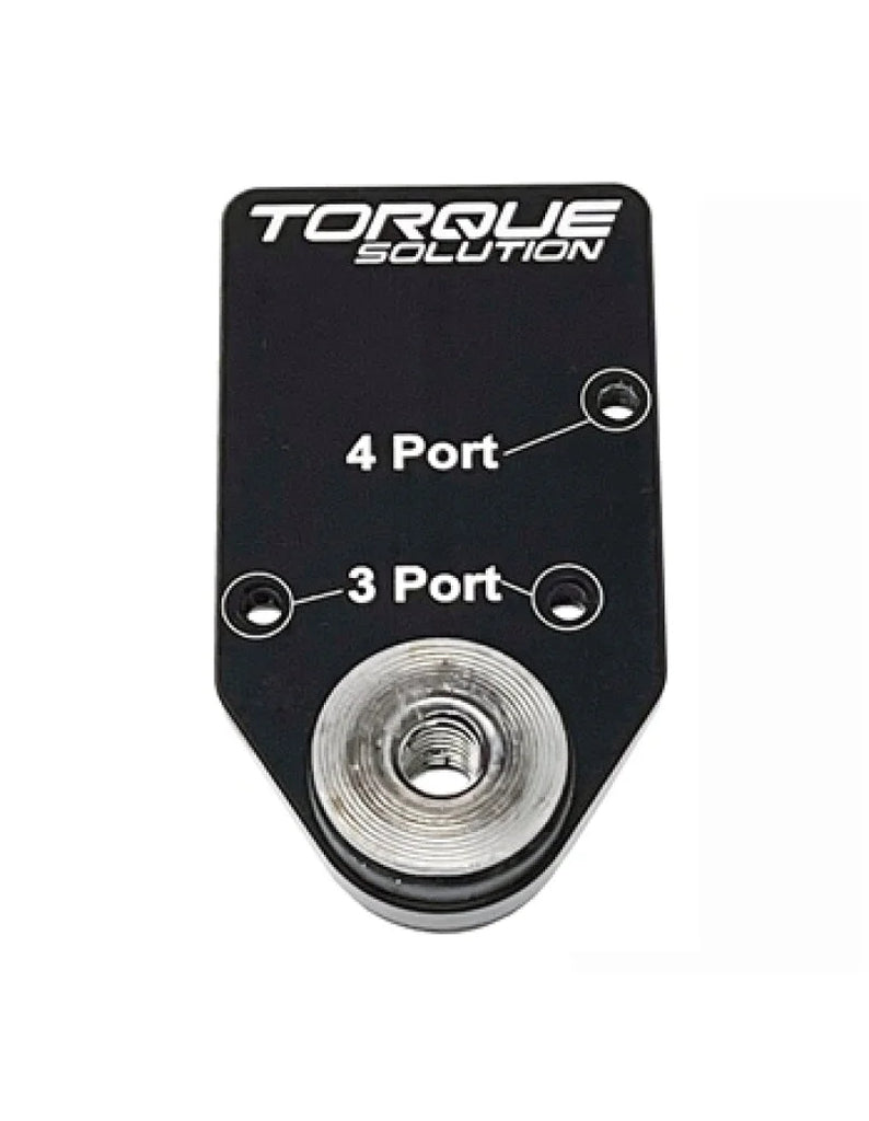 Torque Solution Billet MAC Valve Mount Bracket - For 3/4 Port MAC Solenoid Valves - Main Product View
