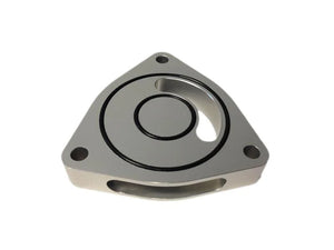 Torque Solution Blow Off BOV Sound Plate (Red) fits 2013-2016 Hyundai Veloster Turbo - Main Product View