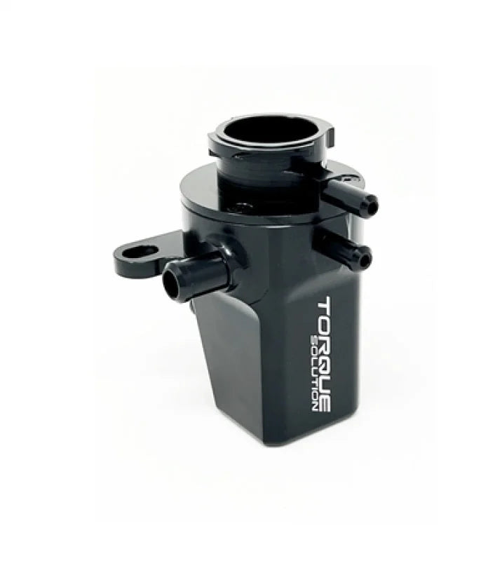 Torque Solution Coolant Expansion Tank: Subaru WRX 02-07 / STI 04-22 / Forester XT 04-08 - Black