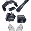 Load image into Gallery viewer, Torque Solution Engine &amp; Transmission Mount Kit w/ Mount Plates 02-14 Subaru WRX / 04+ Subaru STI