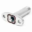 Load image into Gallery viewer, Torque Solution Extended Port Matched Oil Drain Flange: -10AN for T3/T4 PTE / Turbonetics - Side View