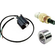 Load image into Gallery viewer, Torque Solution Fast Response SD IAT Sensor Kit GM Style IAT Sensor w/ Pigtail &amp; Aluminum Weld Bung