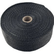 Load image into Gallery viewer, Torque Solution Fiberglass Exhaust Wrap Universal 1inx50ft - Black - Main Product View