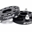 Load image into Gallery viewer, Torque Solution Forged Aluminum Wheel Spacer Subaru 56mm Hub 5x100 - 25mm - Side View