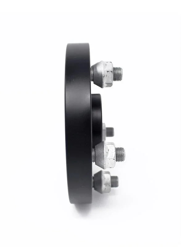 Torque Solution Forged Aluminum Wheel Spacer Subaru 56mm Hub 5x100 - 25mm - Back View