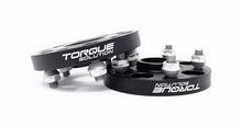 Load image into Gallery viewer, Torque Solution Forged Aluminum Wheel Spacer Subaru 56mm Hub 5x114.3 - 25mm - Side View