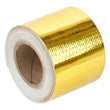 Load image into Gallery viewer, Torque Solution Gold Reflective Heat Tape 2in x 15ft