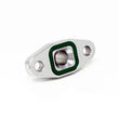 Load image into Gallery viewer, Torque Solution Port Matched Oil Drain Flange - 10AN for T3 T4 T6 Small / Mid Frame Turbos