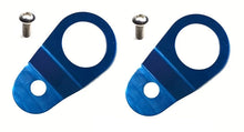 Load image into Gallery viewer, Torque Solution Radiator Mount Combo with Inserts (Blue) : Mitsubishi Evolution 7/8/9 - Main Product View