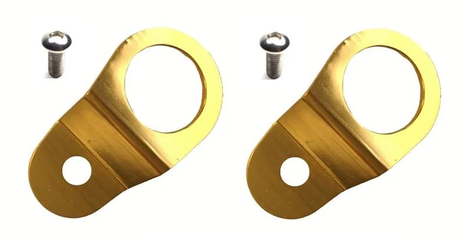 Torque Solution Radiator Mount Combo with Inserts (Gold) fits Mitsubishi Evolution / 2005-2006 Mitsubishi Lancer Evolution...