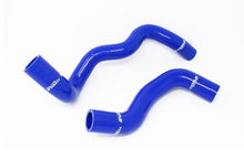 Load image into Gallery viewer, Torque Solution Silicone Radiator Hose Kit - Blue fits 2016-2018 Ford Focus RS - Side View
