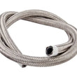 Load image into Gallery viewer, Torque Solution Stainless Steel Braided Rubber Hose -8AN 5ft (0.44in ID)
