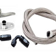 Load image into Gallery viewer, Torque Solution Subaru EJ w/ Garrett GT/GTX -10AN Turbo Oil Return Line Kit - Main Product View