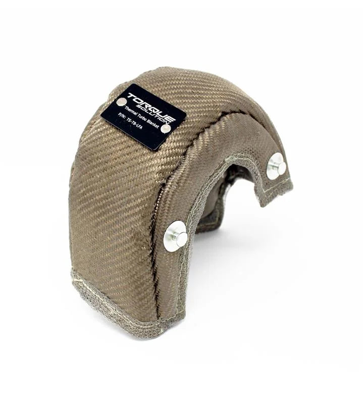 Torque Solution Thermal Turbo Blanket (Volcanic Rock) 2015+ Subaru WRX Stock Frame - Detail View