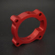 Load image into Gallery viewer, Torque Solution Throttle Body Spacer (Red): Hyundai Genesis Coupe 2.0T 10-12