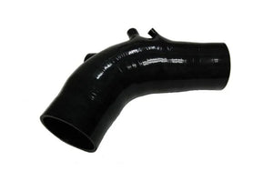 Torque Solution Turbo Inlet Hose Black (Non-Recirc): 02-07 Subaru WRX / 04-20 STI / 05-09 Legacy GT - Main Product View