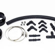 Load image into Gallery viewer, Torque Solution Turbo Inlet Hose Black (Non-Recirc): 02-07 Subaru WRX / 04-20 STI / 05-09 Legacy GT - Side View