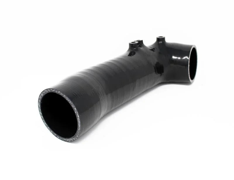 Torque Solution Turbo Inlet Hose Black (Non-Recirc): 02-07 Subaru WRX / 04-20 STI / 05-09 Legacy GT - Installation View