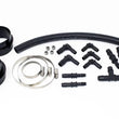 Load image into Gallery viewer, Torque Solution Turbo Inlet Hose Black (Recirc): 02-07 WRX / 04-20 STI / 05-09 Legacy GT (3in Inlet) - Side View
