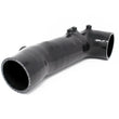 Load image into Gallery viewer, Torque Solution Turbo Inlet Hose Black (Recirc): 02-07 WRX / 04-20 STI / 05-09 Legacy GT (3in Inlet) - Back View