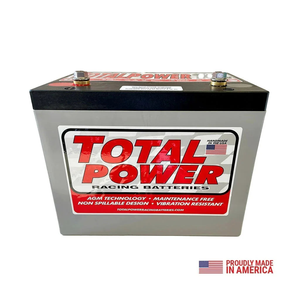 Total Power Racing Batteries 16V Racing Battery AGM 725CA 42lbs. TP16V