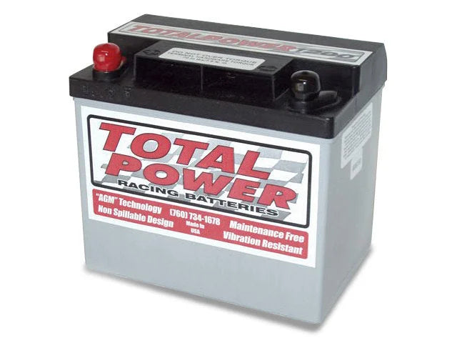 Total Power Racing Batteries 24lb Racing Battery 385 CCA 600CA TP1200