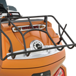 Load image into Gallery viewer, Tour Trunk Luggage Rack - Black Show Chrome - Side View