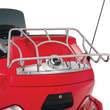 Load image into Gallery viewer, Tour Trunk Luggage Rack - Black Show Chrome - Installation View