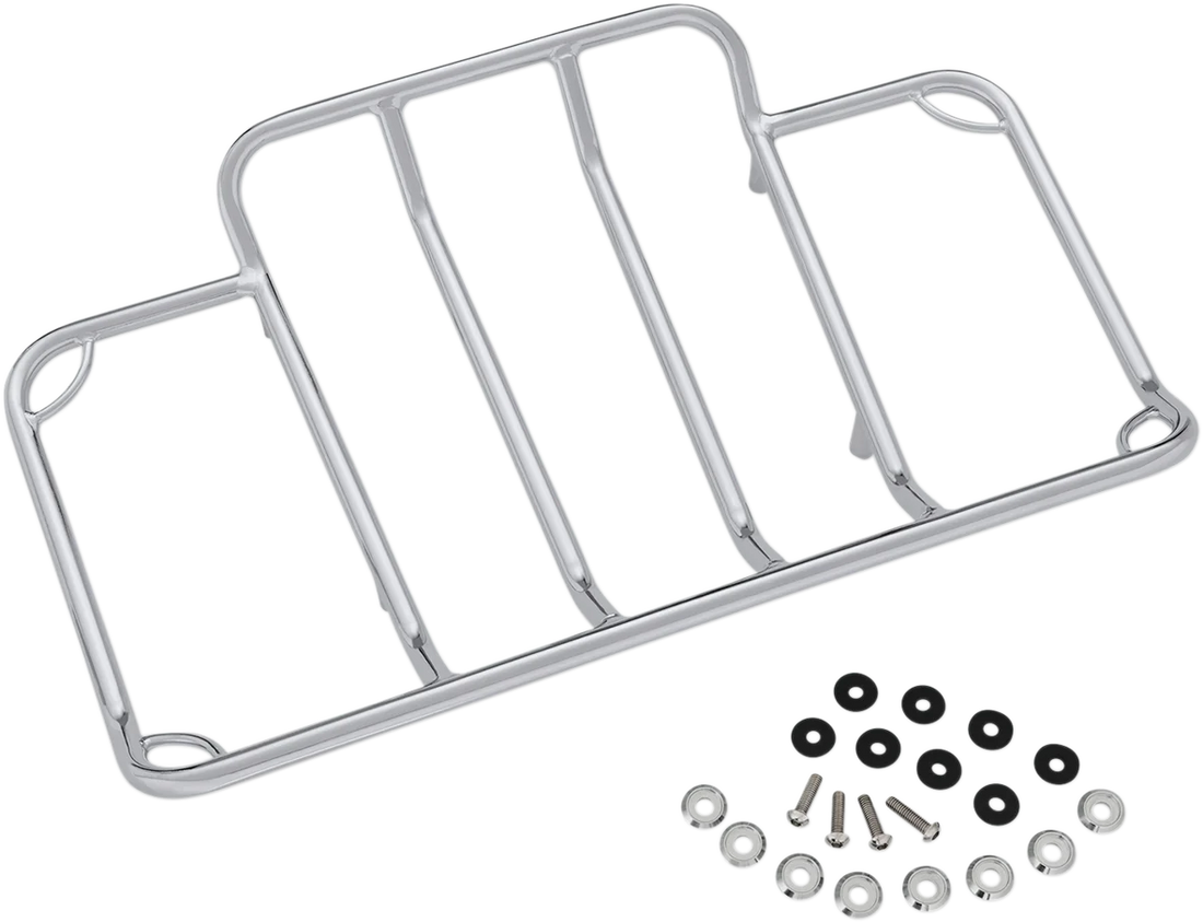 Tour Trunk Luggage Rack - Black Show Chrome - Additional View 6