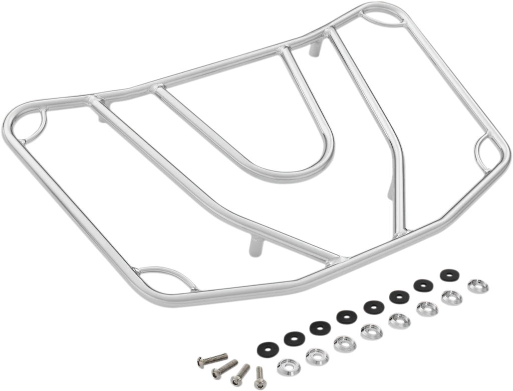 Tour Trunk Luggage Rack - Chrome Show Chrome - Main Product View