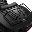 Load image into Gallery viewer, Tour Trunk Luggage Rack - Satin Black Show Chrome - Side View