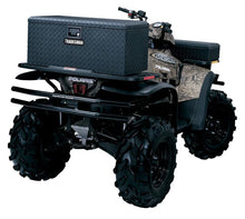 Load image into Gallery viewer, Tradesman Aluminum ATV Flush Mount Storage Box (32in.) - Black - Side View