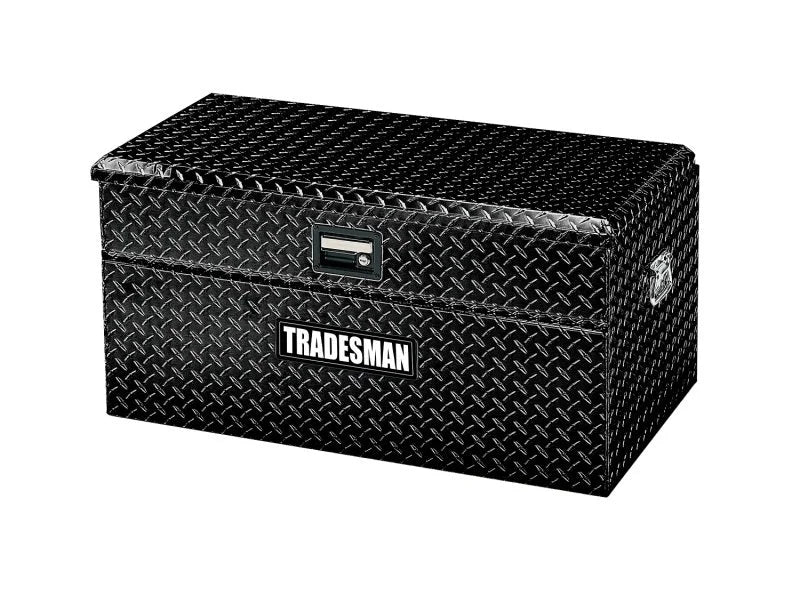 Tradesman Aluminum Flush Mount Truck Tool Box (36in.) - Black - Main Product View