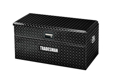 Load image into Gallery viewer, Tradesman Aluminum Flush Mount Truck Tool Box (36in.) - Black - Main Product View
