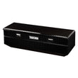 Load image into Gallery viewer, Tradesman Aluminum Flush Mount Truck Tool Box (56in.) - Black - Side View