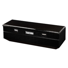 Load image into Gallery viewer, Tradesman Aluminum Flush Mount Truck Tool Box (56in.) - Black - Side View