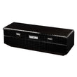 Load image into Gallery viewer, Tradesman Aluminum Flush Mount Truck Tool Box (60in.) - Black - Main Product View